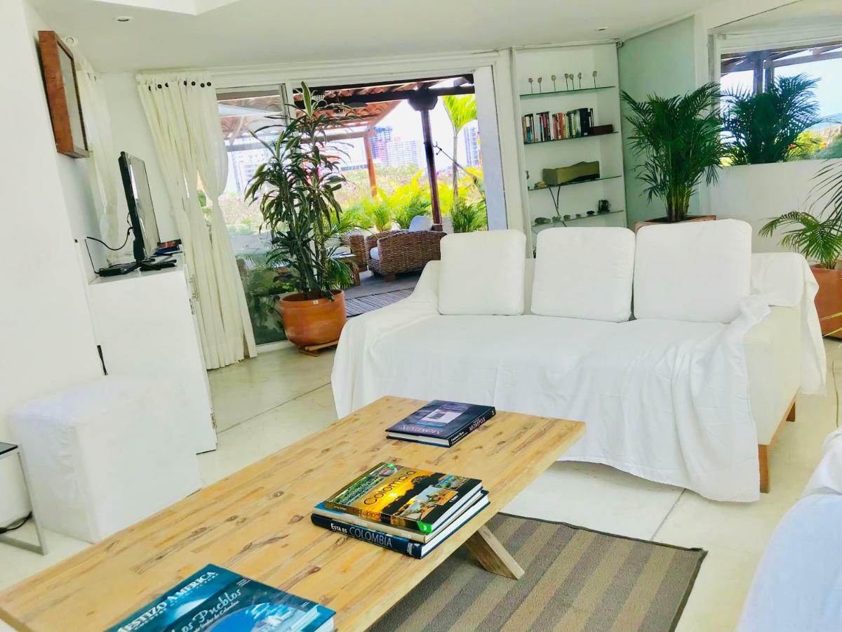 Appartement Penthouse Caribbean View And Private Pool, Cartagène Extérieur photo
